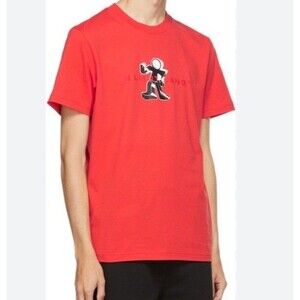 Helmut Lang Men’s Figure Logo Tee Crewneck T-Shirt Size: XXL